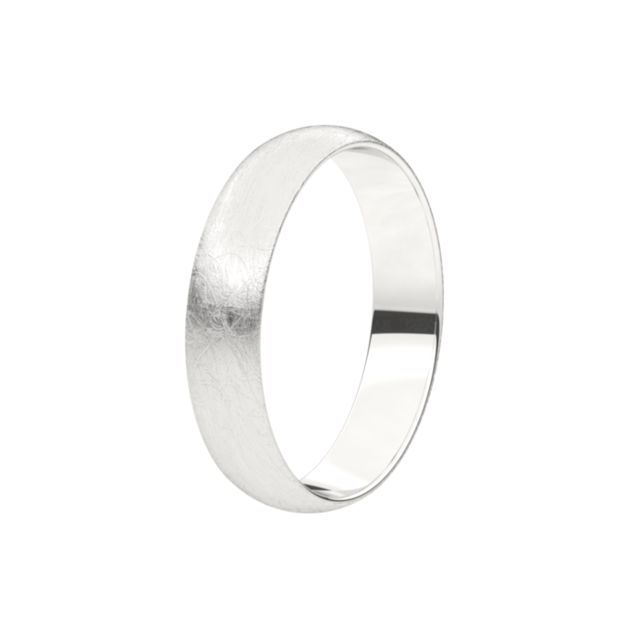 Juweel Trouwring Traditions witgoud 18 karaat 5T126-W/45
