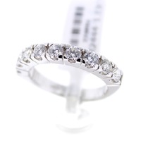 Juweel Ring witgoud 18 karaat briljant 1.13ct 226884 Juweel Ring witgoud 18 karaat briljant 1.13ct 226884