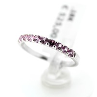 Juweel Ring witgoud 18 karaat pink Quartz 236241 Juweel Ring witgoud 18 karaat pink Quartz 236241