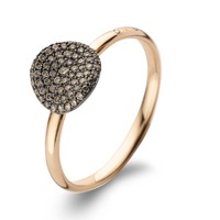 Juweel BIGLI RING MINI WAVES 23R184RBRDBR Briljant 0.28ct Juweel BIGLI RING MINI WAVES 23R184RBRDBR Briljant 0.28ct