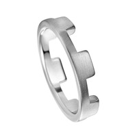 Juweel Trouwring Amici Stainless steel Langsmat 6AB0S10/40 Juweel Trouwring Amici Stainless steel Langsmat 6AB0S10/40