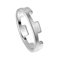 Juweel Trouwring Amici Stainless steel Parelmat 6AB0S20/40 Juweel Trouwring Amici Stainless steel Parelmat 6AB0S20/40