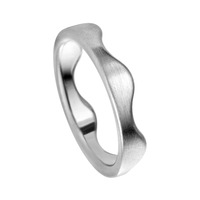 Juweel Trouwring Amici Stainless steel Langsmat 6AC0S10/40 Juweel Trouwring Amici Stainless steel Langsmat 6AC0S10/40