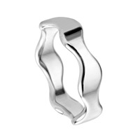 Juweel Trouwring Amici Stainless steel Hoogglans 6CC1S00/60 Juweel Trouwring Amici Stainless steel Hoogglans 6CC1S00/60