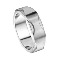 Juweel Trouwring Amici Stainless steel Langsmat 6DD2S10/60 Juweel Trouwring Amici Stainless steel Langsmat 6DD2S10/60