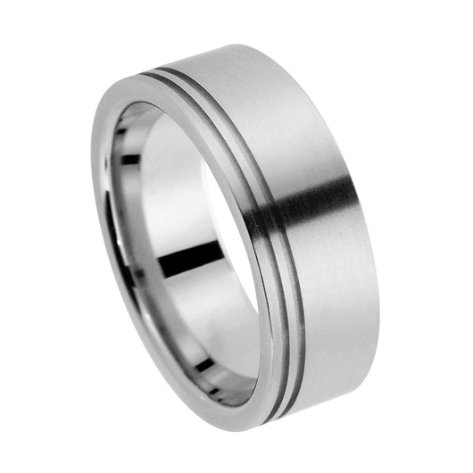 Juweel Trouwring Amici Stainless steel Langsmat 5500-MA/80 Juweel Trouwring Amici Stainless steel Langsmat 5500-MA/80