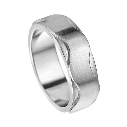 Juweel Trouwring Amici Stainless steel Langsmat 6DD0S10/60 Juweel Trouwring Amici Stainless steel Langsmat 6DD0S10/60