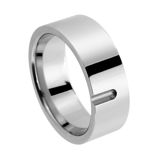 Juweel Trouwring Amici Stainless steel Hoogglans 5502-PO/80 Juweel Trouwring Amici Stainless steel Hoogglans 5502-PO/80