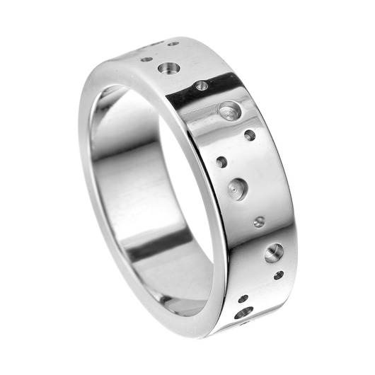 Juweel Trouwring Amici Stainless steel Hoogglans 5578-PO/60 Juweel Trouwring Amici Stainless steel Hoogglans 5578-PO/60