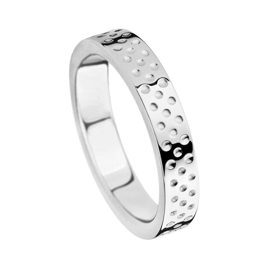 Juweel Trouwring Amici Stainless steel Hoogglans 5580-PO/40 Juweel Trouwring Amici Stainless steel Hoogglans 5580-PO/40