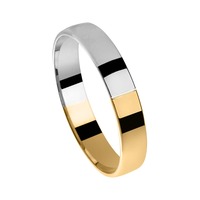Juweel Trouwring Amici Bicolor goud 18 karaat 5720-B/40 Juweel Trouwring Amici Bicolor goud 18 karaat 5720-B/40