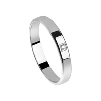 Juweel Trouwring Amici Witgoud 18 karaat Briljant 5706-W/30 Juweel Trouwring Amici Witgoud 18 karaat Briljant 5706-W/30