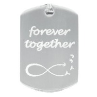 Juweel Hanger fotogravure en vingerprint Zilver 925 rechthoekig model 5 Juweel Hanger fotogravure en vingerprint Zilver 925 rechthoekig model 5