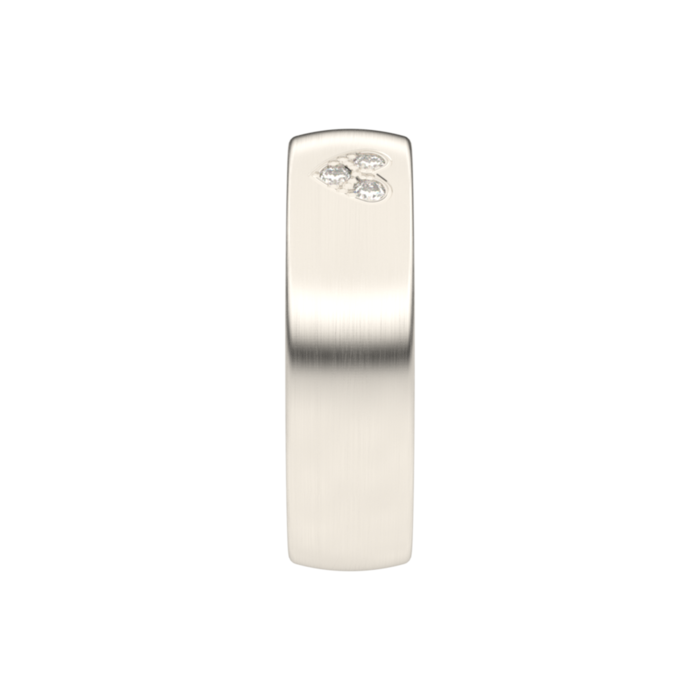 Juweel Trouwring Traditions Witgoud 18 karaat Briljant 6T163IN/60