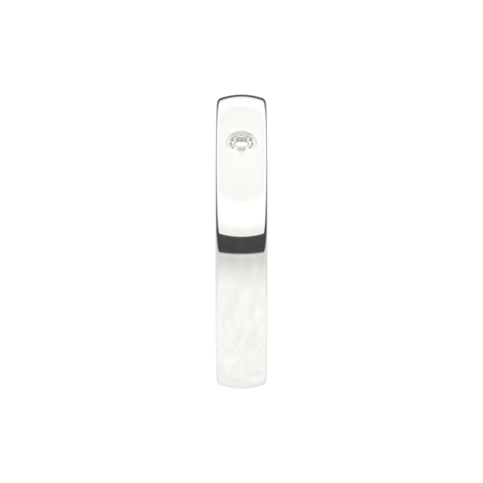Juweel Trouwring Traditions Witgoud 18 karaat Briljant 6T120AW/35