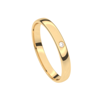 Juweel Trouwring Traditions geelgoud 18 karaat Briljant 7T120AG/30 Juweel Trouwring Traditions geelgoud 18 karaat Briljant 7T120AG/30