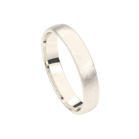 Juweel Trouwring Traditions Witgoud 7T126-N_40 Juweel Trouwring Traditions Witgoud 7T126-N_40