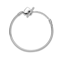 Juweel PANDORA ARMBAND HEART T-BAR 599285C00 Juweel PANDORA ARMBAND HEART T-BAR 599285C00