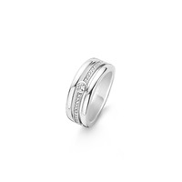 Juweel TI SENTO RING ZILVER/ZIRCONIUM 12094ZI Juweel TI SENTO RING ZILVER/ZIRCONIUM 12094ZI