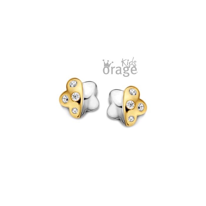 Juweel ORAGE KIDS OORSTEKERS BLOEM GEEL K2099 