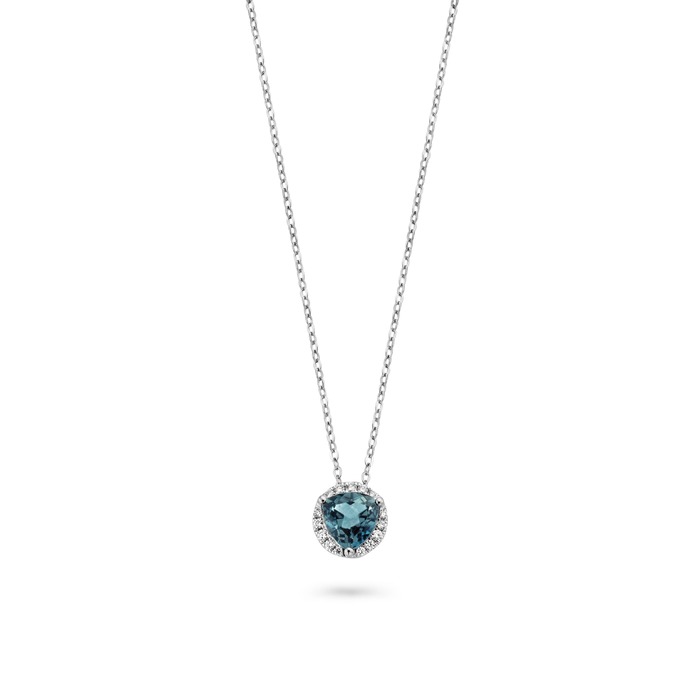Juweel Dulci Nea ketting hanger witgoud briljanten P43891 