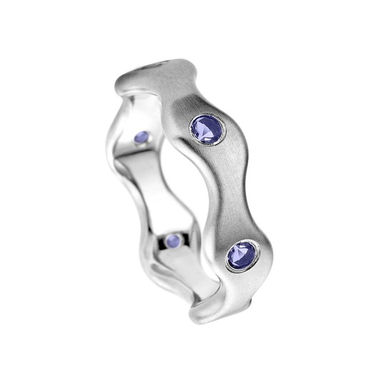 Juweel Trouwring Amici Stainless steel Langsmat Zirconium 6CC1S1S/61 Juweel Trouwring Amici Stainless steel Langsmat Zirconium 6CC1S1S/61