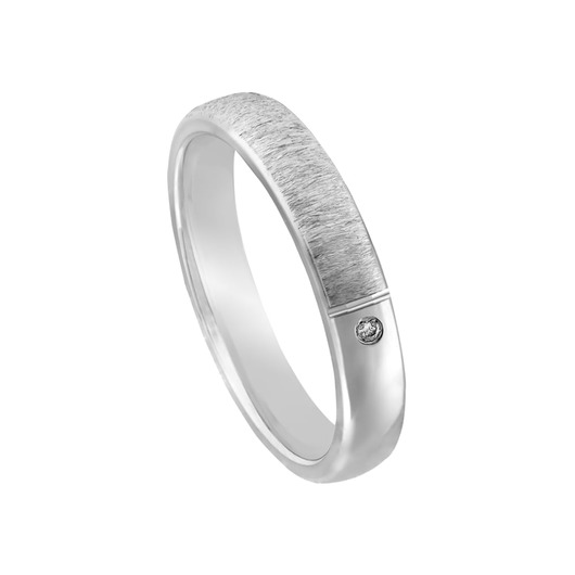 Juweel Trouwring Amici Zilver 925 Briljant 5640-Z1/40 Juweel Trouwring Amici Zilver 925 Briljant 5640-Z1/40