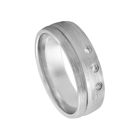Juweel Trouwring Amici Zilver 925 Langsmat Briljant 5654-Z/60 Juweel Trouwring Amici Zilver 925 Langsmat Briljant 5654-Z/60