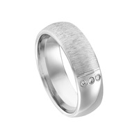 Juweel Trouwring Amici Zilver 925 Briljant 5640-Z3/60 Juweel Trouwring Amici Zilver 925 Briljant 5640-Z3/60