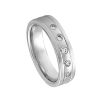 Juweel Trouwring Amici Zilver 925 Hoogglans Briljant 5652-Z/60 Juweel Trouwring Amici Zilver 925 Hoogglans Briljant 5652-Z/60