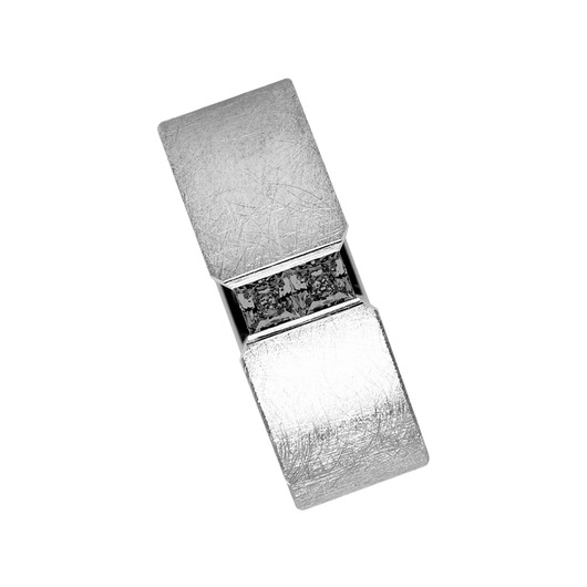 Juweel Trouwring Amici Zilver 925 Ijsmat Zirconium 5233-A/01 Juweel Trouwring Amici Zilver 925 Ijsmat Zirconium 5233-A/01