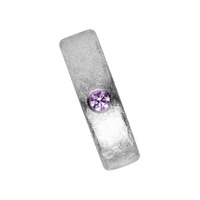 Juweel Trouwring Amici Zilver 925 Ijsmat Zirconium 5223-V/01 Juweel Trouwring Amici Zilver 925 Ijsmat Zirconium 5223-V/01