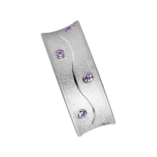 Juweel Trouwring Amici Zilver 925 Parelmat Zirconium 5229-VV/01 Juweel Trouwring Amici Zilver 925 Parelmat Zirconium 5229-VV/01