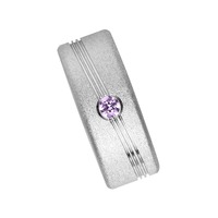 Juweel Trouwring Amici Zilver 925 Parelmat Zirconium 5231-V/01 Juweel Trouwring Amici Zilver 925 Parelmat Zirconium 5231-V/01