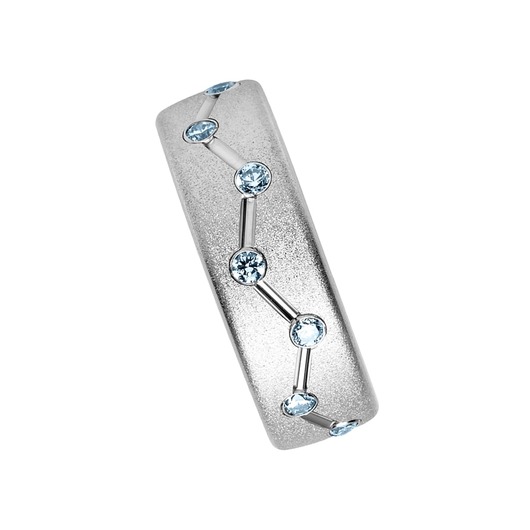 Juweel Trouwring Amici Zilver 925 Parelmat Zirconium 5227-BB/01 Juweel Trouwring Amici Zilver 925 Parelmat Zirconium 5227-BB/01