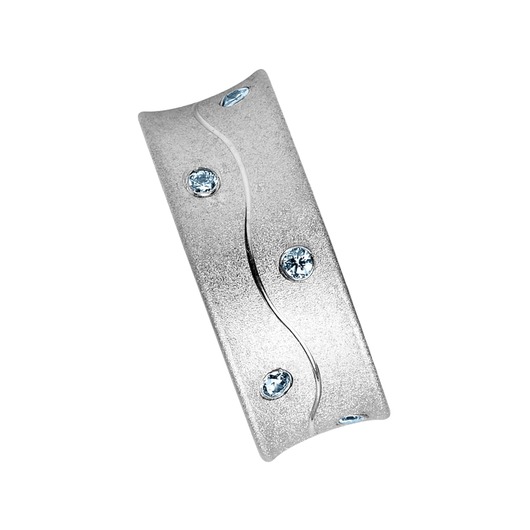 Juweel Trouwring Amici Zilver 925 Parelmat Zirconium 5229-BB/01 Juweel Trouwring Amici Zilver 925 Parelmat Zirconium 5229-BB/01