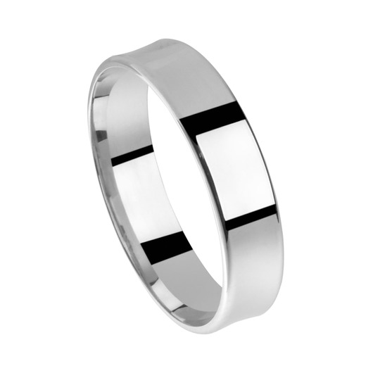 Juweel Trouwring Amici Witgoud 18 karaat 5703-W/50 Juweel Trouwring Amici Witgoud 18 karaat 5703-W/50