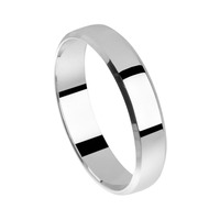 Juweel Trouwring Amici Witgoud 18 karaat 5702-W/40 Juweel Trouwring Amici Witgoud 18 karaat 5702-W/40