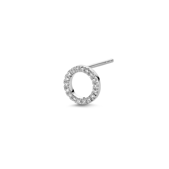 Juweel DIAMANTI PER TUTTI FULL CIRCLE OF LIFE OORBEL M1851 WHITE 