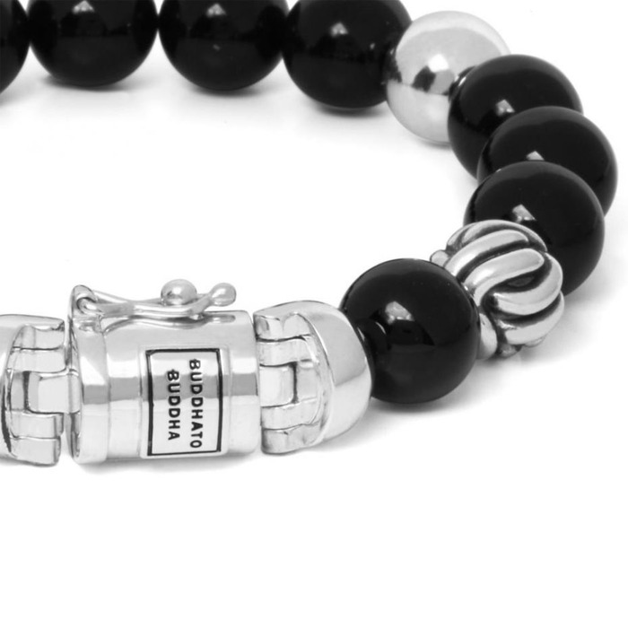 Juweel BUDDHA TO BUDDHA SPIRIT BEAD ONYX ARMBAND 188ON 