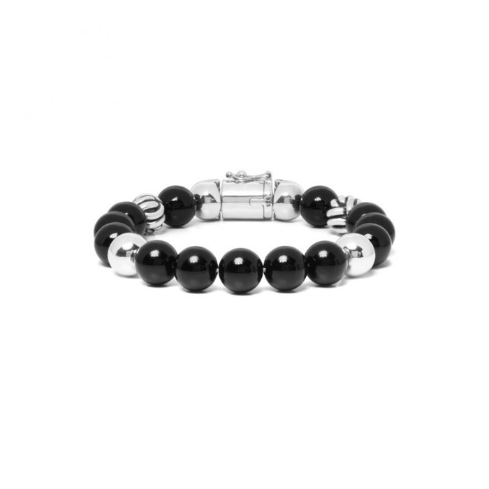 Juweel BUDDHA TO BUDDHA SPIRIT BEAD ONYX ARMBAND 188ON 