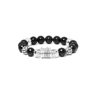 Juweel BUDDHA TO BUDDHA SPIRIT BEAD ONYX ARMBAND 188ON Juweel BUDDHA TO BUDDHA SPIRIT BEAD ONYX ARMBAND 188ON