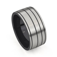 Juweel AMICI TROUWRING STAAL 5678SXM/00 Juweel AMICI TROUWRING STAAL 5678SXM/00