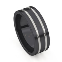 Juweel AMICI TROUWRING STAAL 5670XSM/80 Juweel AMICI TROUWRING STAAL 5670XSM/80