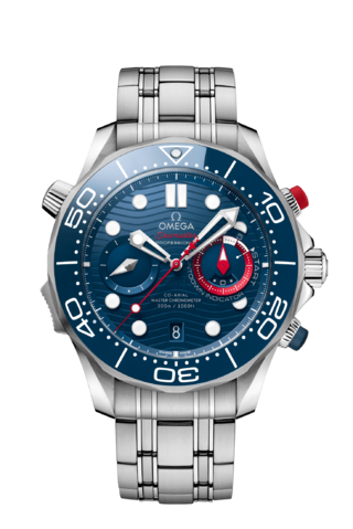 OMEGA introduceert nieuwe Seamaster Diver 300M 'America's Cup' Chronograaf OMEGA introduceert nieuwe Seamaster Diver 300M 'America's Cup' Chronograaf