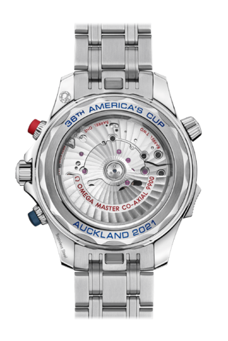 OMEGA introduceert nieuwe Seamaster Diver 300M 'America's Cup' Chronograaf OMEGA introduceert nieuwe Seamaster Diver 300M 'America's Cup' Chronograaf