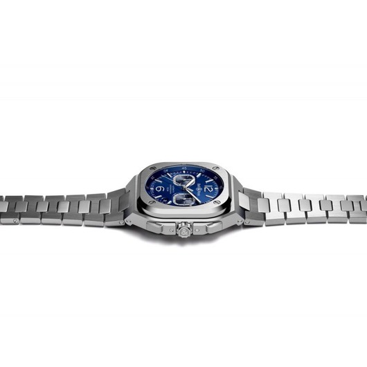 Horloge Bell & Ross BR 05 Chrono Blue Steel BR05C-BU-ST/SST