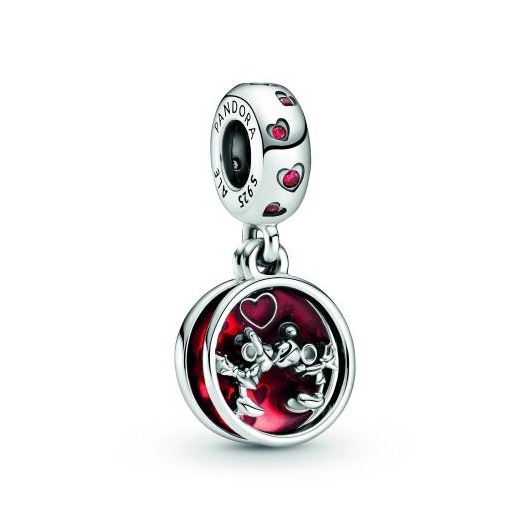 Juweel Pandora Disney Mickey and Minnie Love and Kisses dangle 799298C01 Juweel Pandora Disney Mickey and Minnie Love and Kisses dangle 799298C01
