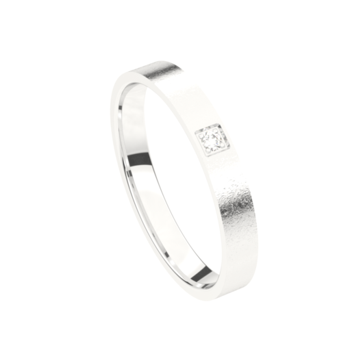 Juweel Trouwring Traditions Platina Briljant 8T129CP/30 Juweel Trouwring Traditions Platina Briljant 8T129CP/30