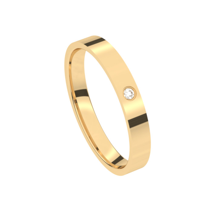 Juweel Trouwring Traditions geelgoud 18 karaat Briljant 8T120AG/30